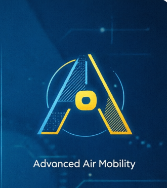 AAM · Advanced Air Mobility 官方品牌标识